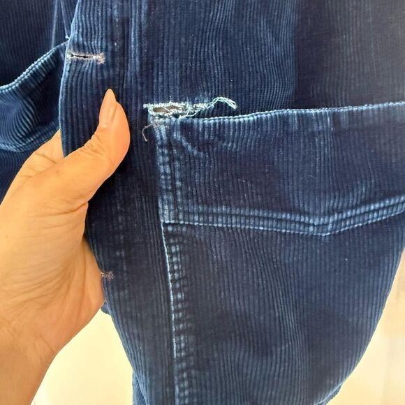 Officine Generale Women's Blue Jacket - Picture 5 of 7